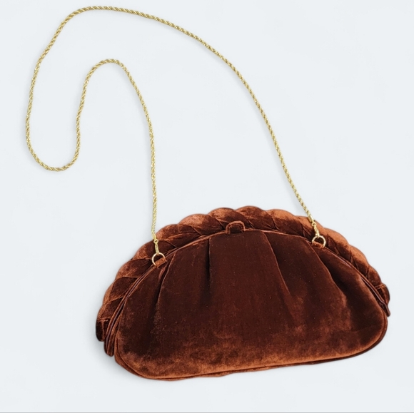 Loeffler Randall Harriet Velvet Clutch - Picture 2 of 16